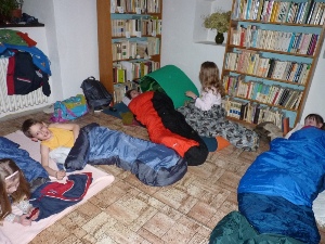 Noc v knižnici Bojnice 2011
